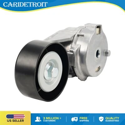 Drive Belt Tensioner Assembly with Pulley for Chevrolet 02-2009 Trailblazer — 第 1/4 张图片