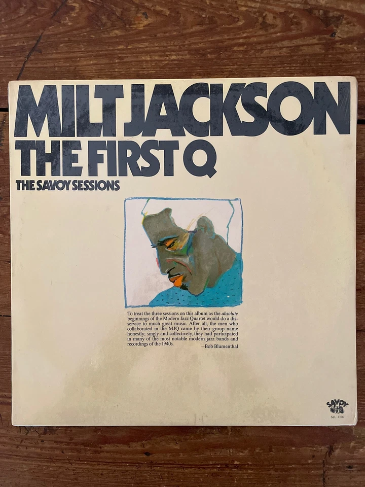 Milt Jackson - The First Q - The Savoy Sessions -1977 Double LP Vinyl - SJL 1106 - Image 1 of 3