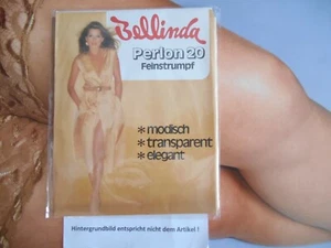 Bellinda Perlon Straps Feinstrümpfe 20 DEN Gr. 9,5 Saskia # 2490 absolut Neuzust - Bild 1 von 2