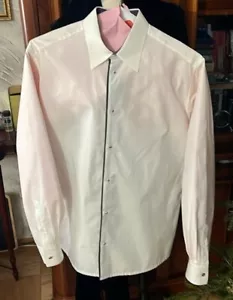 Hermes Men’s Long Sleeve Dress Shirt White Size 16 France 41 MSRP $980 - Picture 1 of 8