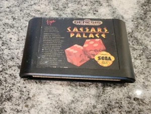 Caesars Palace (Sega Genesis) nur Cartridge gereinigt & getestet - Bild 1 von 4