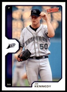 2002 Upper Deck Victory Joe Kennedy Baseball Card Tampa Bay Devil Rays #61