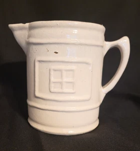 Antique Stoneware Pottery Pitcher - Picture 1 of 9