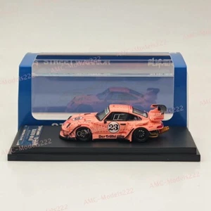 1:64 SW 911 RWB 993 #23 Racing Sports Pink Diecast Model Car Limited Collection - Picture 1 of 7
