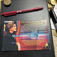 The Women Of Star Trek In Motion 1999 Jumbo Heroines H2 Captain Kathryn Janeway