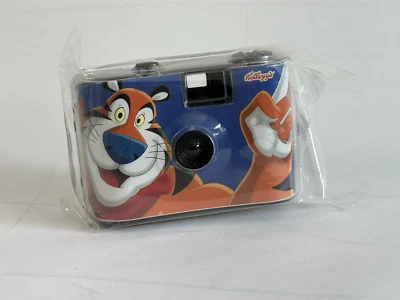 TONY THE TIGER Camera Frosted Flakes Kellogg's Cereal Box 2005 4" Wide. New - Image 1 of 2