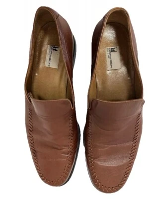 Moreschi 意大利男式皮革乐福鞋懒人鞋 13 码 — 第 1/4 张图片