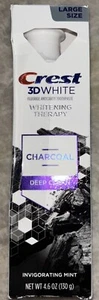 Crest 3D Aufhellungstherapie Kohle Tiefenreinigung belebende Minze 4,6 Unzen Tube - Bild 1 von 3