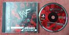 PlayStation WWF Attitude (Sony PlayStation 1, 1999) GAME DISC & MANUAL/COVER ART