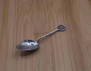 Vintage Chinese character 900 purity marked silver spoon 6.2g - Picture 1 of 6