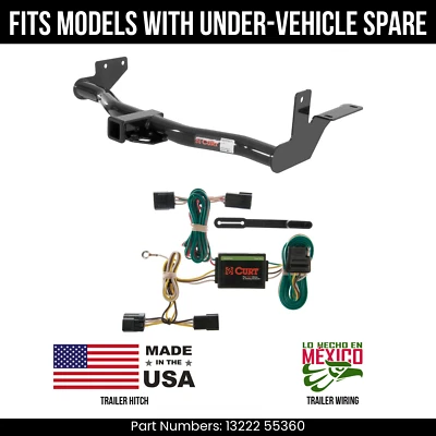 Enganche de remolque deportivo Isuzu Rodeo 01-03 con cableado de 4 pines con correa de repuesto Foto 1 de 3