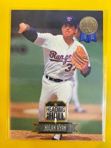 D50574  1993 Leaf Heading for the Hall #1 Nolan Ryan RANGERS 