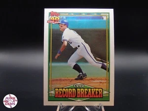 1991 Topps 40th Anniversary 1990 Record Breaker #2 George Brett MINT - Picture 1 of 2
