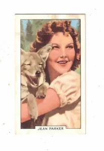 Tarjeta de cigarrillo Gallaher retratos de estrellas famosas 1935 No. 32 - Jean Parker - Imagen 1 de 2