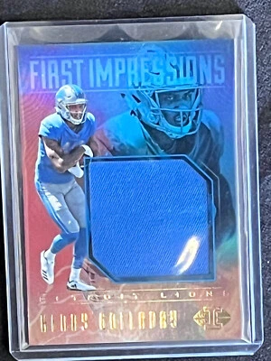Kenny Golladay 2017 Illusions First Impressions Relic FI-KG Detroit Lions RC - Image 1 of 2