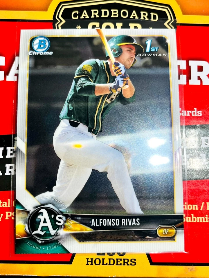 2018 Bowman Draft - Chrome Alfonso Rivas #BDC-141 (RC) - Image 1 of 1