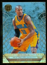 2010-11 Panini Gold Standard Platinum Gold Basketball Card #59 David West/25