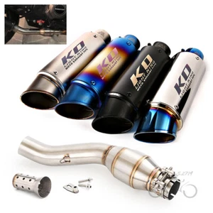 Sistema modificado de tubería de escape silenciador azul Benelli 302S 2019-2023 - Imagen 1 de 12