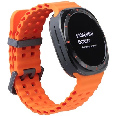 Samsung Galaxy Watch Ultra 47mm Wi-Fi + LTE (L705U) Titanium Gray/Marine Orange - Image 1 of 4