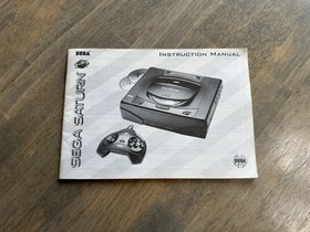 Sega Saturn System Console Instruction Booklet Manual Only