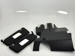 Under Dash Steering Lower Trim and Sunvisor Set For BMW E30 M3 83-91 51451917351 - Picture 1 of 12