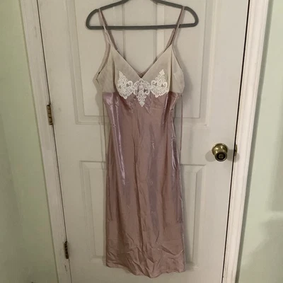 Gillian O’Malley Vestido sin Mangas Prendas para Dormir Camisón Talla Grande Rosa Foto 1 de 4