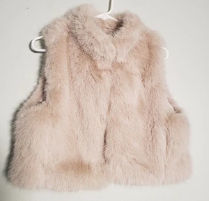 Garage Damen Kunstfell Weste Beige Größe M - Bild 1 von 10