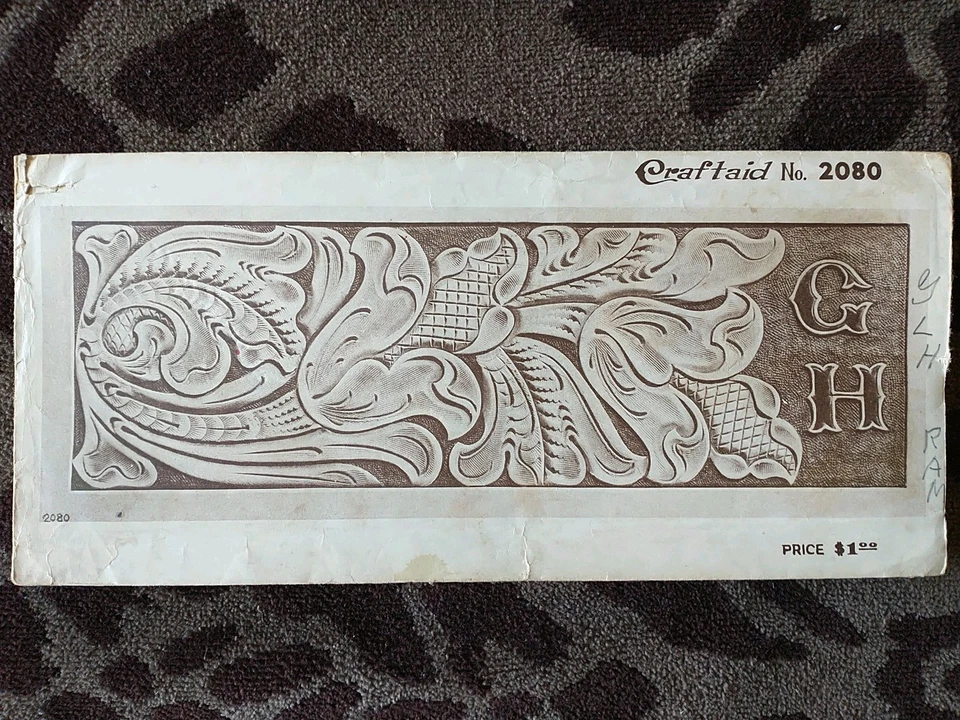 Plantilla de cuero Craftaid vintage n.º Cartera plegable 2080  Foto 1 de 1