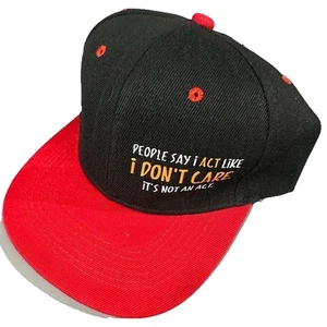 Neu Herren Snapback Flat Bill Baseballkappe Mütze Größe verstellbar - Bild 1 von 3