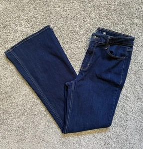 Pantalones de mezclilla acampanados de tiro alto Old Navy para mujer talla 6 - Imagen 1 de 9