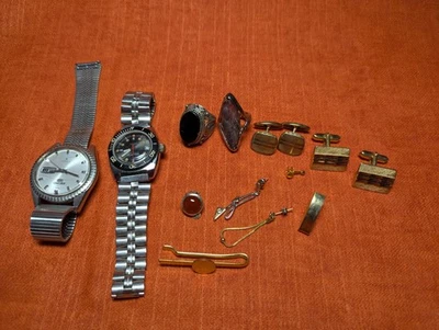 Schmuck Kollektion - Uhren, Ohrstecker, Ringe, Manschettenknöpfe - Bild 1 von 4