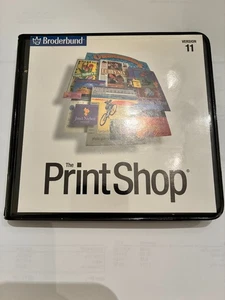 Print Shop Version 11 CD 7 CDs Set Windows 95 98 2000  FREE SHIPPING - Picture 1 of 3