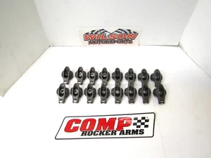 COMP CAMS Stainless Steel Roller Rocker Arms 1.5/1.6 Sb Chevy IMCA UMP DRAGRACE - Foto 1 di 5