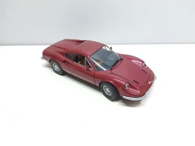 Ferrari Dino 246 GT Bordeaux del 1965 - 1/18 Anson - Immagine 1 di 4