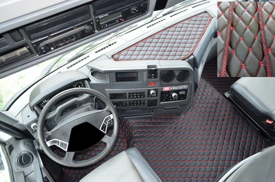 Camion Tapis de Sol - Convient pour Renault T-range Avec Motortunnel - - Photo 1/4