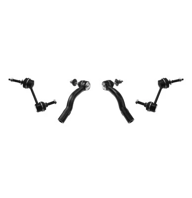4 Pc Outer Tie Rod Ends Sway Bar Kit for Crown Victoria Town Car Grand Marquis - Image 1 of 4