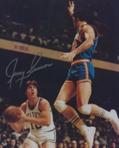 Signiertes 8x10 JERRY LUCAS New York Knicks handsigniertes Foto mit COA - Bild 1 von 1