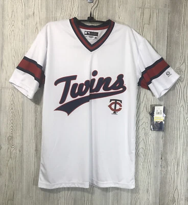 Genuine Merch Minnesota Twins Mens Short Sleeve True Fan Jersey T Size M MLB Nwt - Image 1 of 4