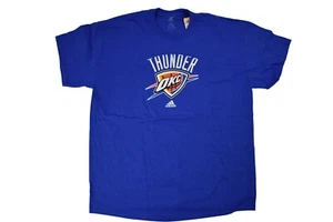 adidas Mens NBA Oklahoma City Thunder Basketball T-Shirt NWT XL - Picture 1 of 1
