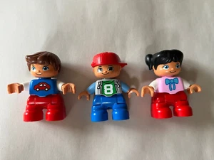 Lego Duplo Figuren Kinder Kinder 2 Jungen 1 Mädchen - Bild 1 von 7