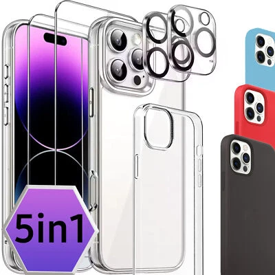 TRADEFAKTOR Handy Hülle für iPhone 17 16 15 14 13 12 11 Pro Max Air Mini Kamera Schutz Case