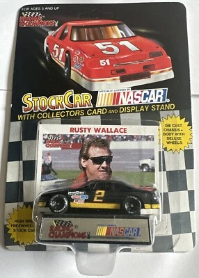 Racing Champions #2 Rusty Wallace 1991 Nascar AC bujías 1:64 fundido a presión Foto 1 de 4