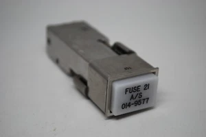 Eaton 96182 Fuse Lite Switch Latching Push Button Twin Lamp #70EA1C4F(R)J1,L14 - Picture 1 of 8