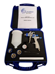California Air Tools CAT-33000K LVLP Lightweight Gravity Feed Spray Gun Kit - Picture 1 of 9