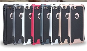 Shockproof Dual Layer Protection Armor Case For Apple iPhone 7 & 7 Plus - Picture 1 of 12