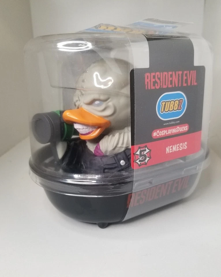 Numskull Tubbz Resident Evil Nemesis Cosplaying Duck Collectible