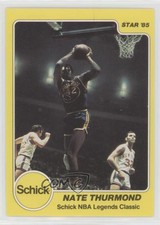 1984-85 Star Schick Legends Classic Nate Thurmond #22 HOF