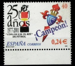 NE CELTA VIGO ERROR nuevo ** no expendido 40 pesetas 0,24€ 2001 - Imagen 1 de 1