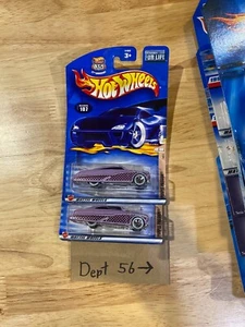 Lot of 2 HOT WHEELS Purple Passion #2002-107, Hot Rod Magazine 1/4 - Picture 1 of 3