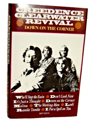Creedence Clearwater Revival Down On The Corner Cassette Tape 1991 Fantasy Inc. - Image 1 of 4
